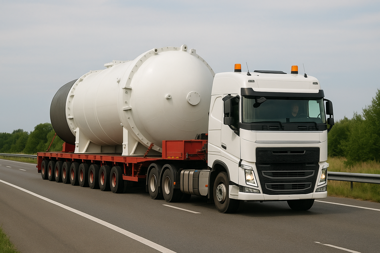 Entrepôt moderne et palettes